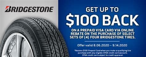 bridgestone tire special offers